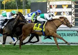 Η Ambaya κατακτά το American Oaks.